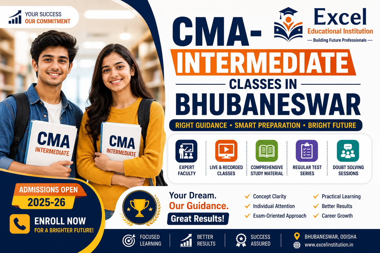 Best CMA Intermediate Classes in Bhubaneswar